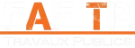 Logo FAF TP blanc/orange